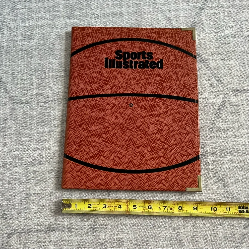 Vintage Sports Illustrated NBA Basketball Style Portfolio Binder Folder